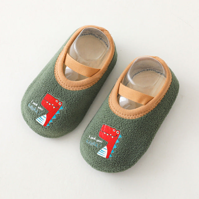 Warm Non-Slip Baby Socks and Shoes for Newborns