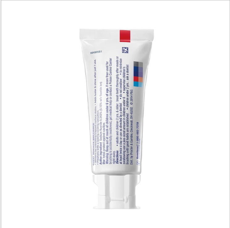 Colgate Whitening Toothpaste for Oral Hygiene