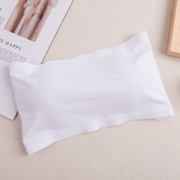 Ice Silk Strapless Bra for Women - Summer Sexy Top