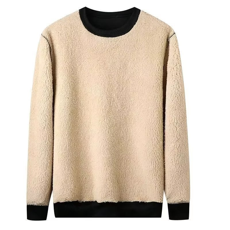 Thermal Lined Men's Sweater - Fleece Lined (One Piece)