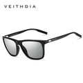 Unisex Aluminum Magnesium Square Polarized Sunglasses