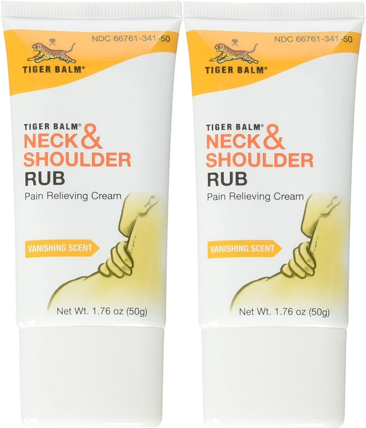 Tiger Balm Neck and Shoulder Rubnet wt 1.76 oz - Pack of 2
