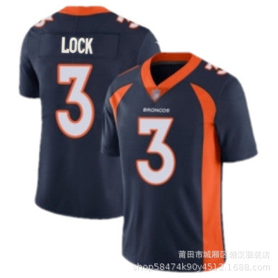 NFL Broncos Football Jerseys - 3# LOCK, 30# LINDSAY, 10#, 5#, 58#
