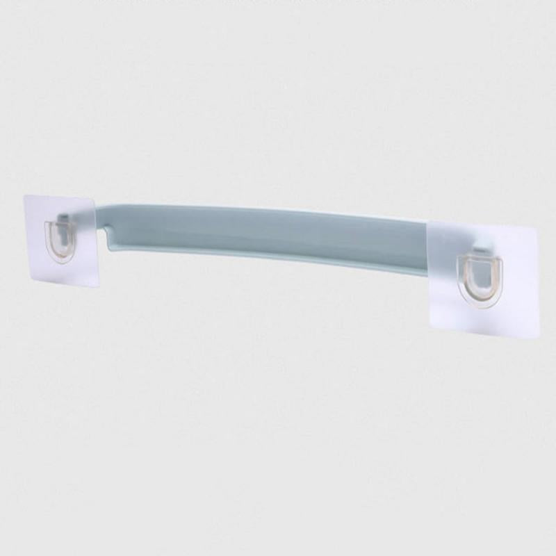 No-Drill Bathroom Towel Rack - Strong Plastic Storage
