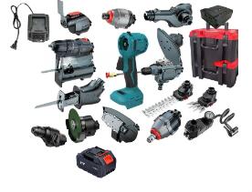 Rechargeable Lithium Battery Multi-Function Tool Set