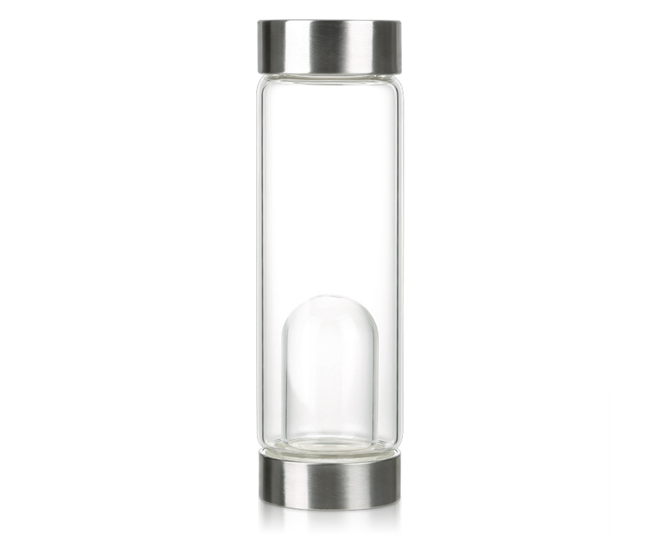 Natural Crystal Fragment U-Shaped Energy Glass Cup
