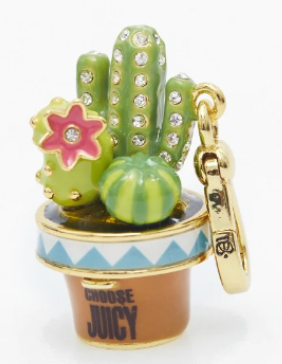 Cactus Flower Pot Pendant (Single Item)