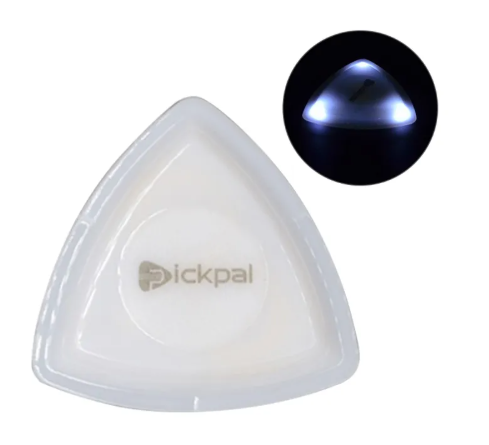 LED Glow Picks with Touch Sensor for Bass Guitar
