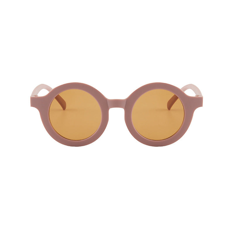2022 Fashion Round Frame UV400 Glasses for Kids