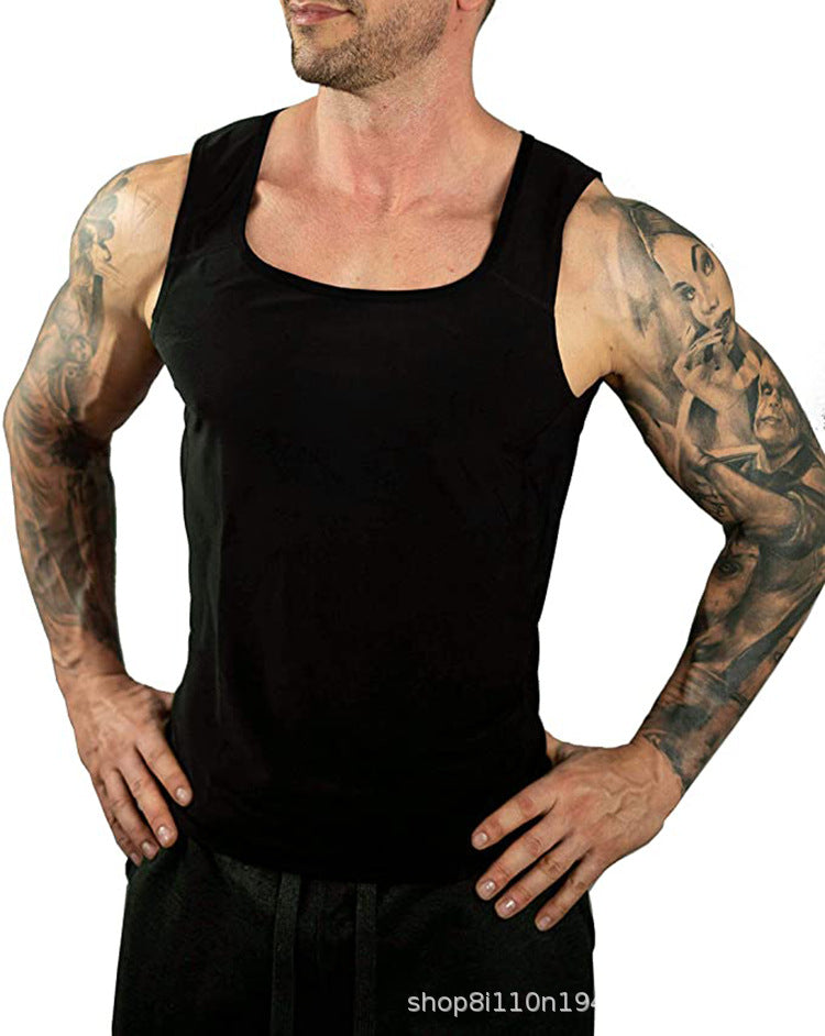 Men's Sweat Vest for Body Shaping and Fitness