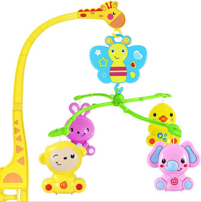 Musical Rotating Crib Mobile for Newborns (0-12 Months)