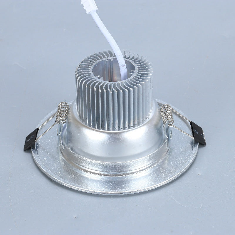 "12W White Recessed LED Ceiling Light Fixture"