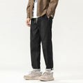 Men's Stretchy Loose Fit Denim Pants with Label
