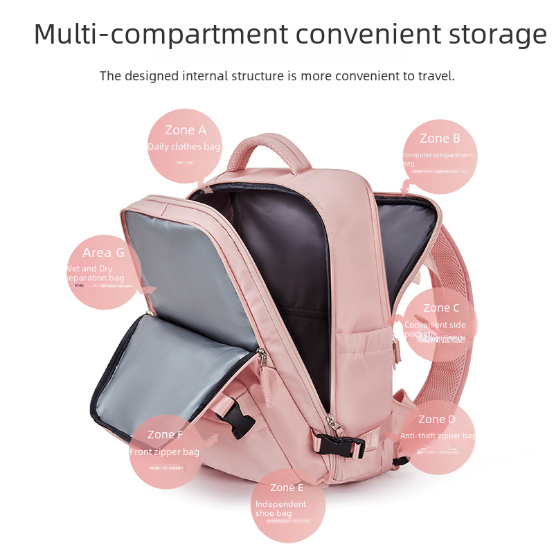 Large Capacity Korean Style Backpack for Girls