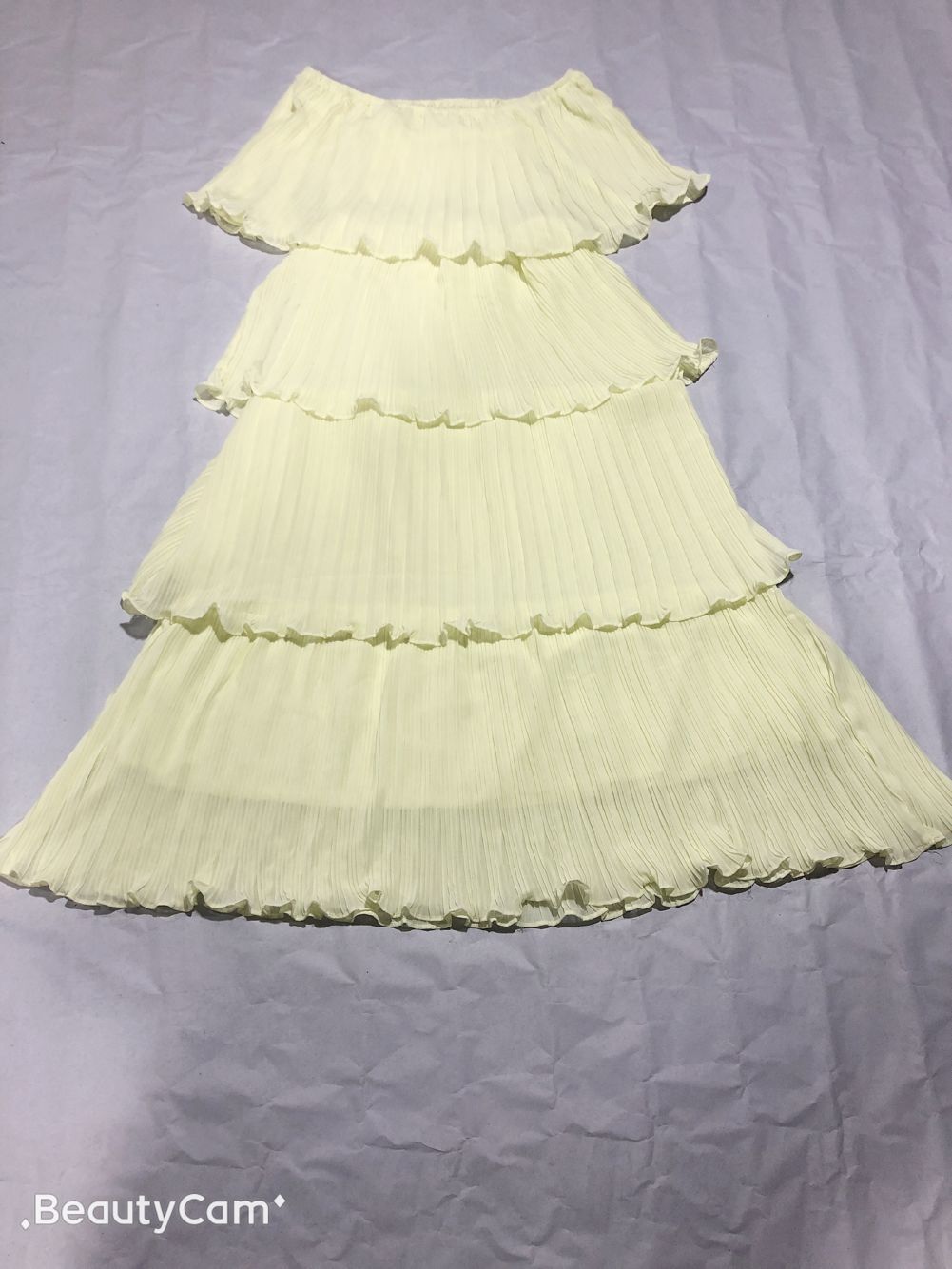 2018 Summer Off-Shoulder Layered Maxi Dress for Women
