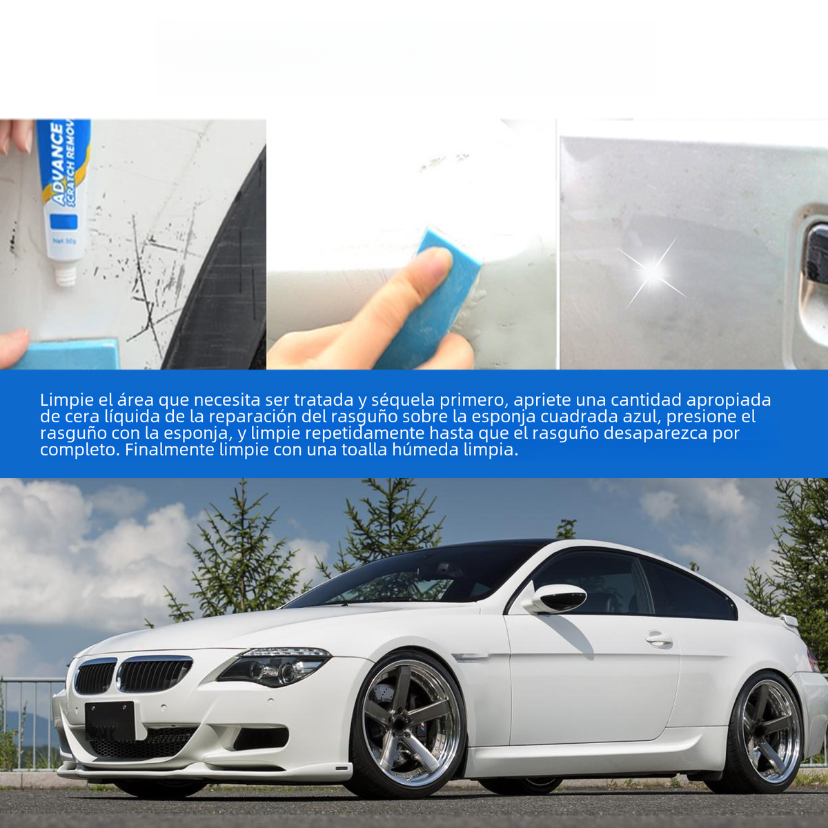 Rayhong Car Scratch Repair Kit for Minor Scratches