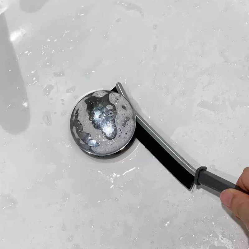 Alloy Multi-Function Dust Brush for Kitchen and Bathroom