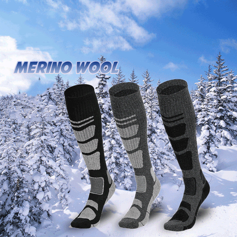 Over The Knee Wool Hiking Socks for New Adventures