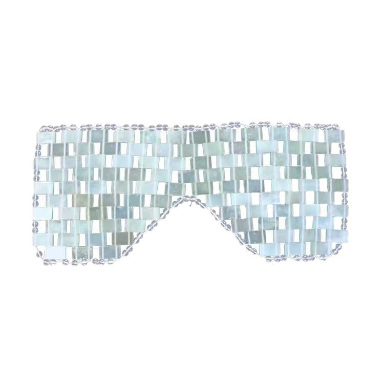 Natural Jade Eye Mask with Handmade Cooling Effect