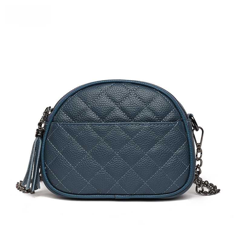 2023 New Trendy Leather Shoulder Bag with Quilted Design