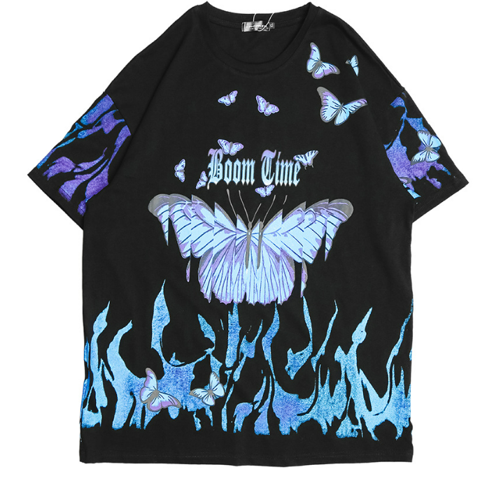 Gu Xi Ni 2020 Men's National Trend Short Sleeve T-Shirt