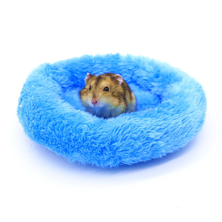 Velvet Warm Pet Nest Cushion for Hamsters and Rabbits