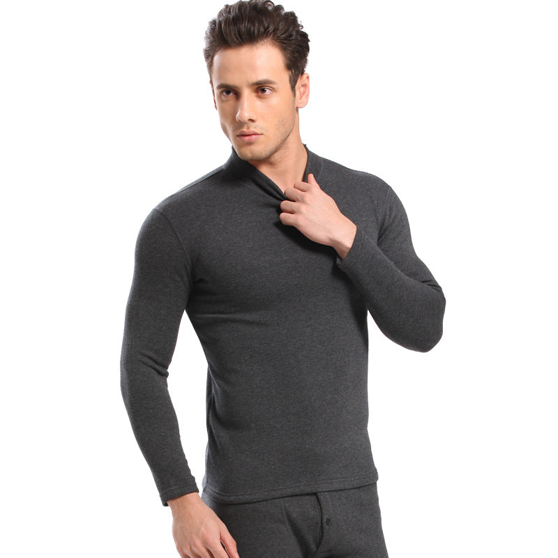 Men's Plush Thermal Underwear Set with Pants