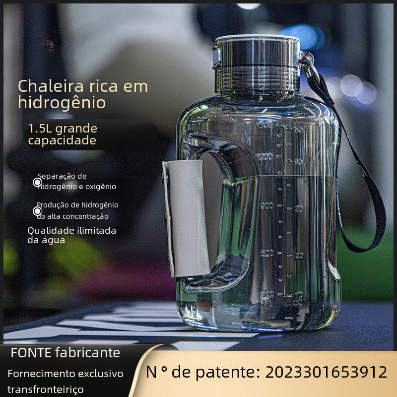 High-Concentration Hydrogen Water Bottle - Large Capacity