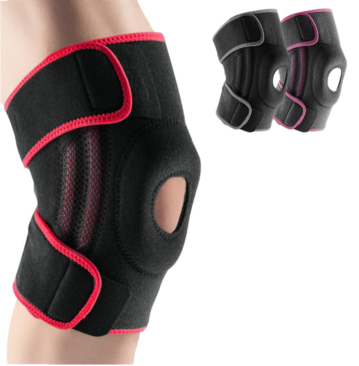 Outdoor Sports Anti-Slip Knee Pads with Breathable Support