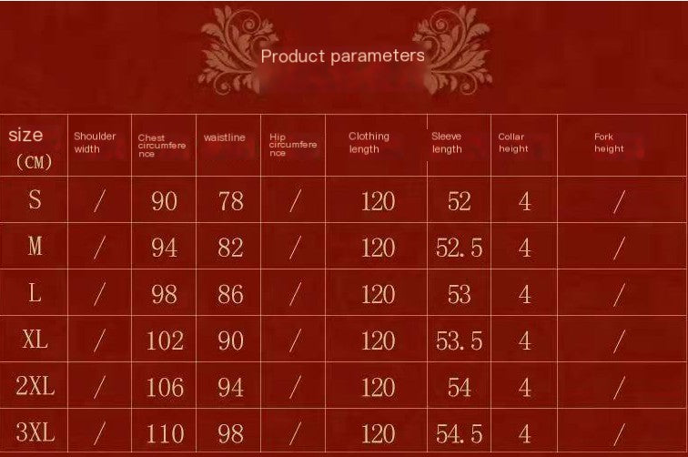 Retro Women's Fashion Cheongsam Dress