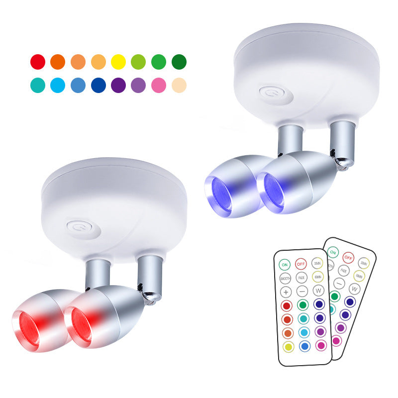 13-Color RGB Wireless LED Cabinet Mood Light