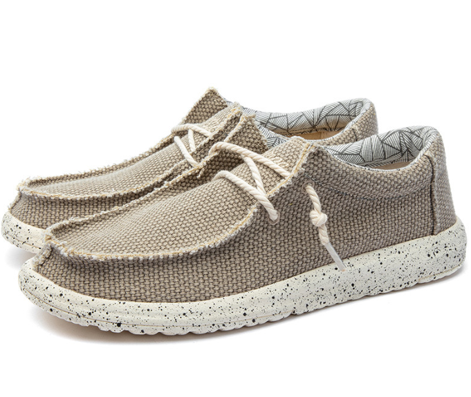 Men's Lightweight Casual Canvas Slip-On Loafers
