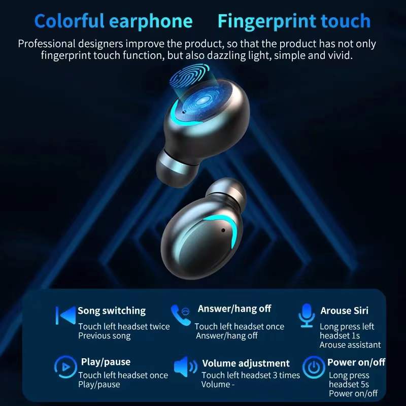 Wireless Bluetooth Waterproof Headset with Microphone