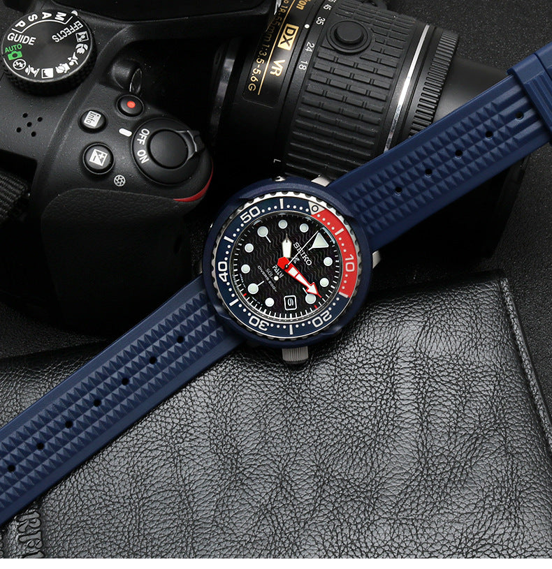 SEIKO Rubber Watch Band for Diver and Tuna Series