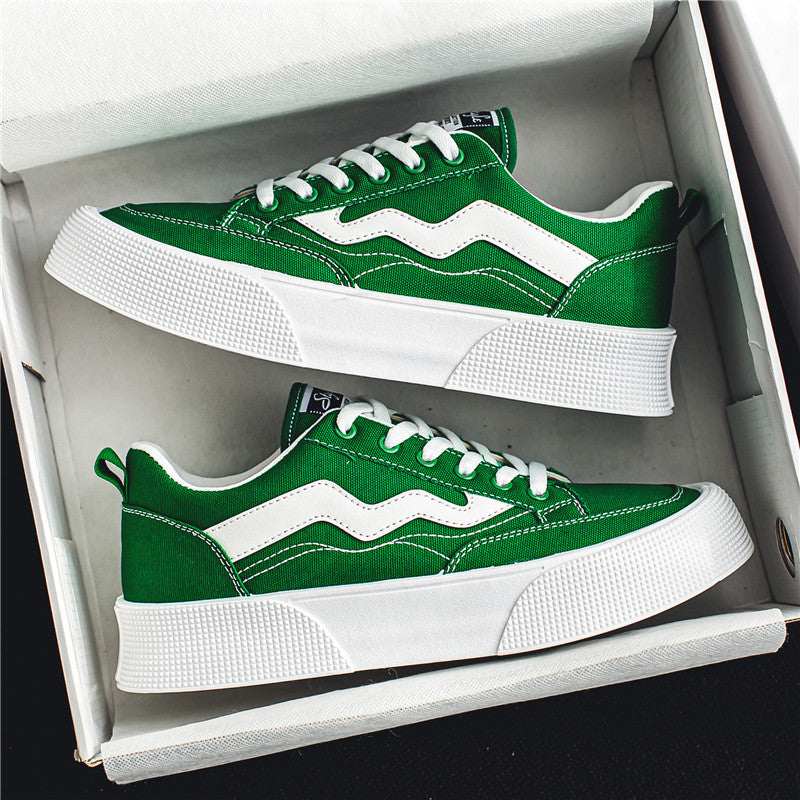 2023 Summer New Thick-Soled Men's Canvas Sneakers