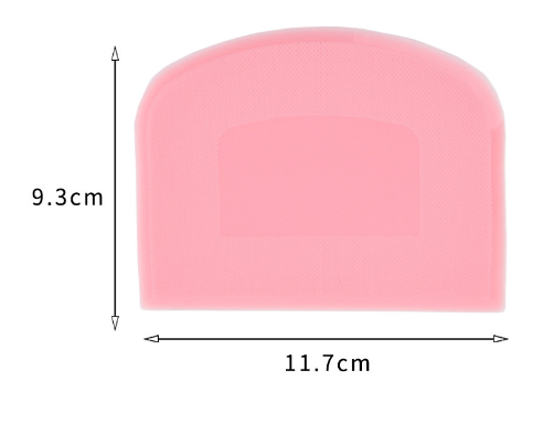 Baking Tools PP Plastic Scraper for Cake and Batter