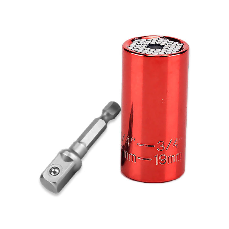3-Piece Multi-Function Ratchet Socket Set 7-19 mm