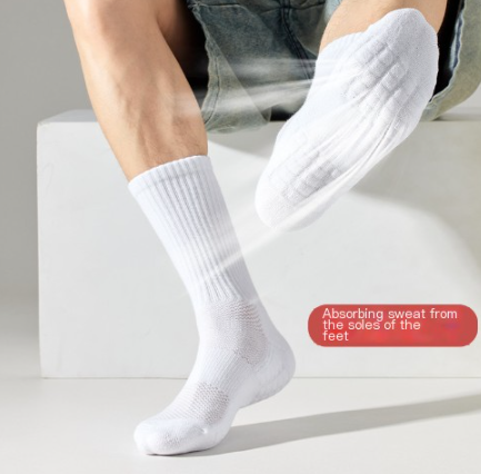 Men's Mid-Calf American Style Basketball Socks (Couples)