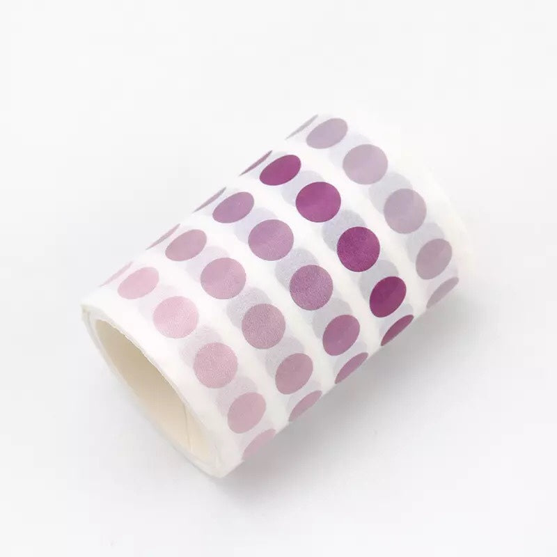 Round Dot Markers, Dot Tape, Polka Dot Planner Stickers