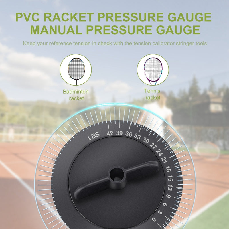 Badminton and Tennis Stringing Tools Tension Calibrator