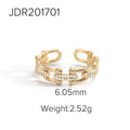 Women's Copper Fashion Geometric Ring