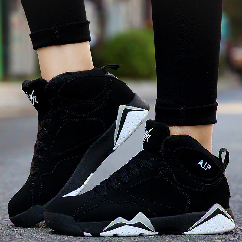 Air Jordan 7 Basketball Shoes for Couples - High Top