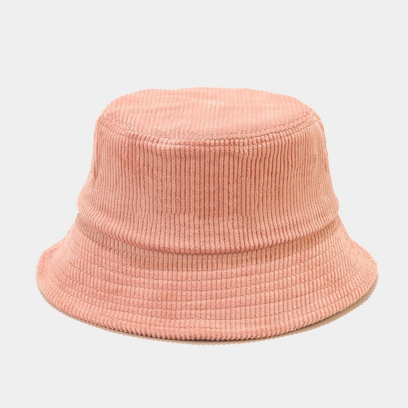 Autumn Corduroy Fisherman Hat for Women