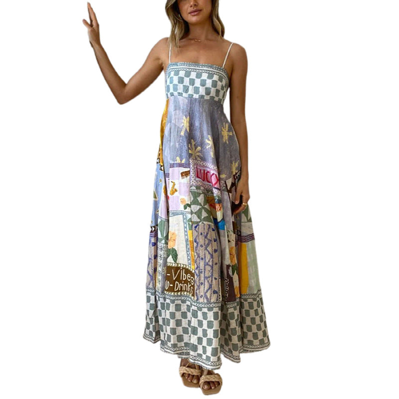 2023 Summer Sexy Floral Maxi Dress for Women