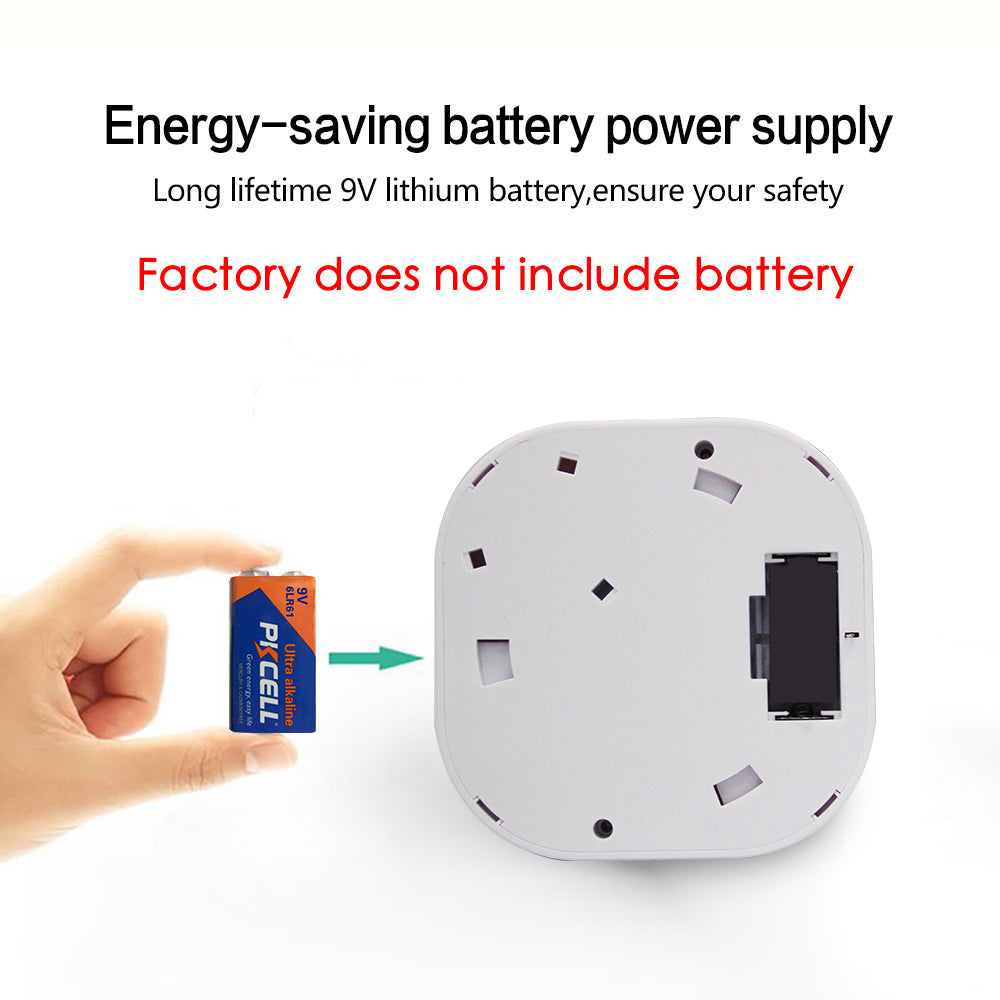 Smart Wifi Fire Smoke Alarm with Remote Notification