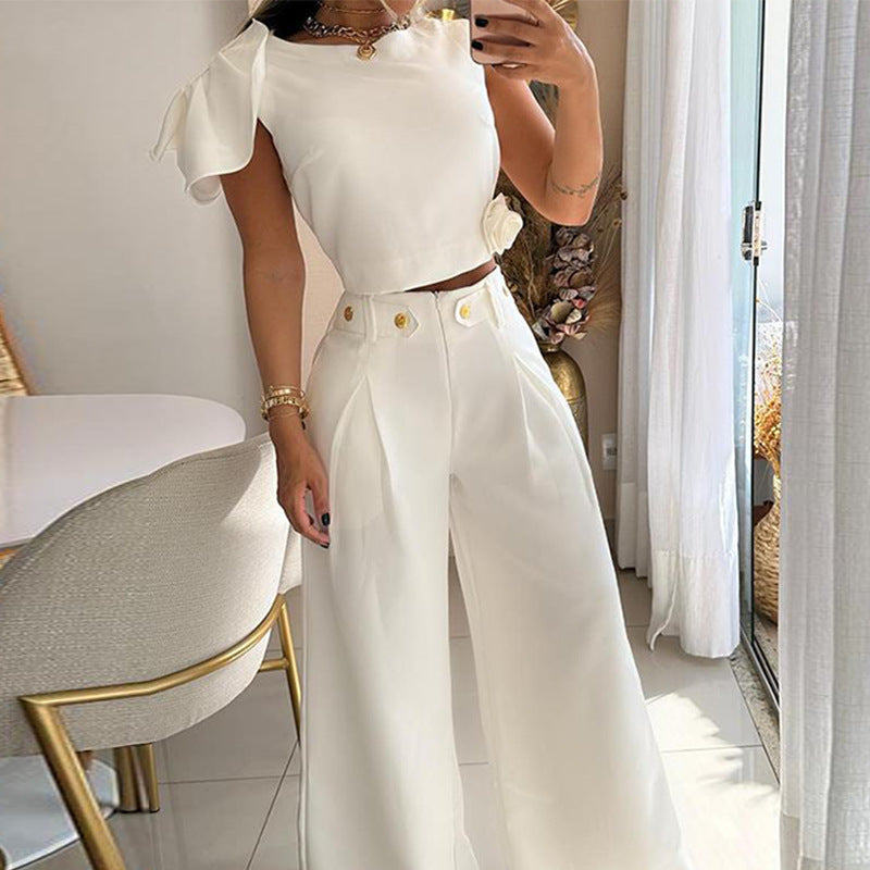 2023 Fall Fashion Women's High-Waist Pants Set