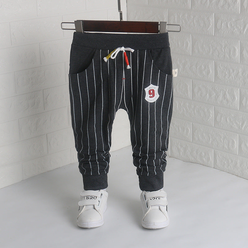 Baby Boys' Striped Harem Pants - Casual Bottoms