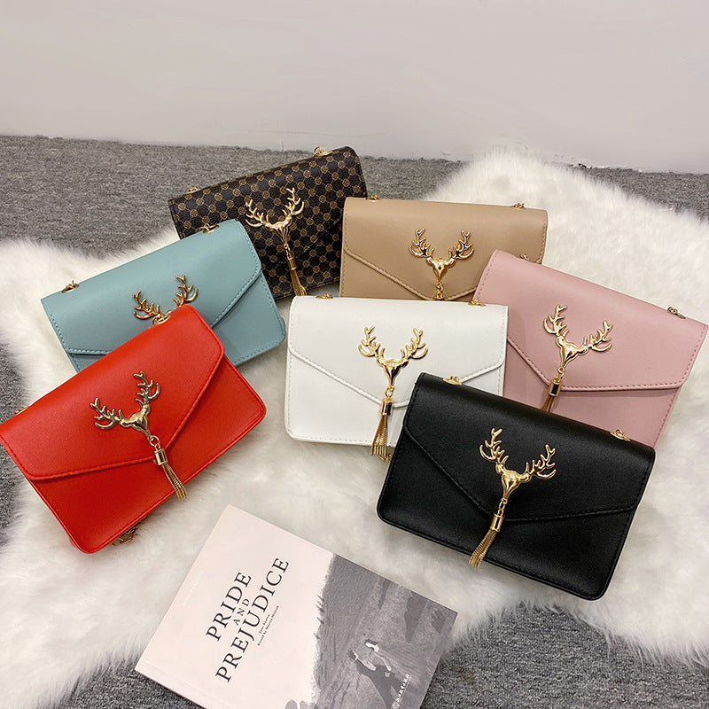 2023 Fashion Women's Small Tassel Shoulder Bag