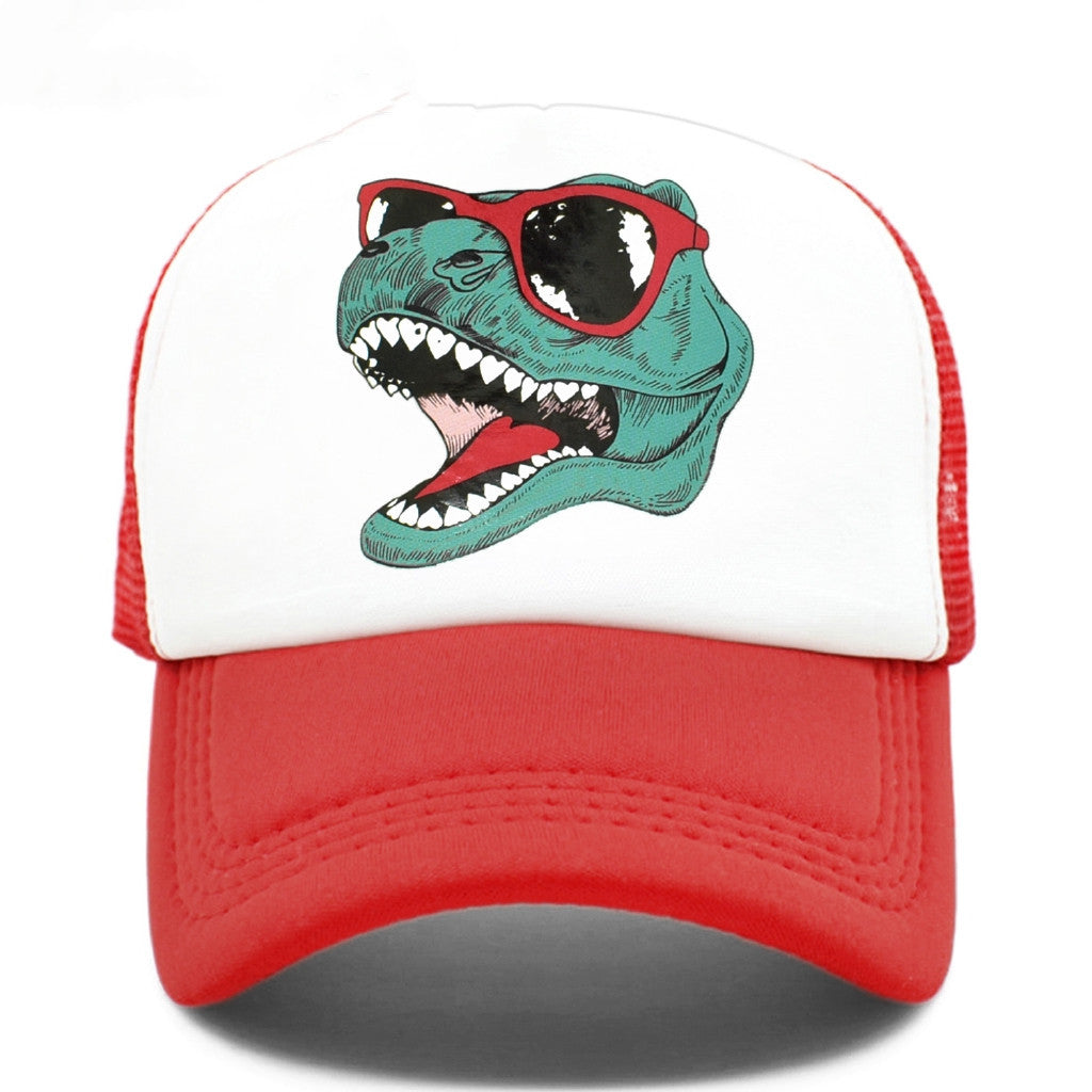 Statement Dinosaur Print Soft Top Hat