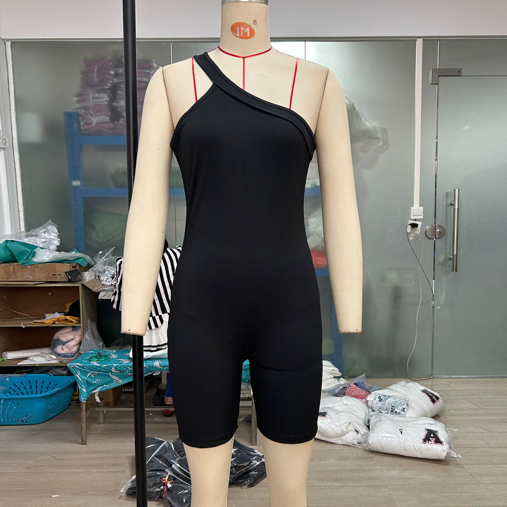 New Women's One-Piece Ribbed Bodysuit - Autumn/Winter